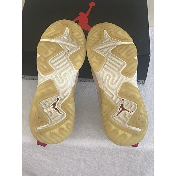 Jordan Mens Delta SP Vachetta Athletic Shoes Size 11.5 Tan/Red Activewear - Picture 6 of 6